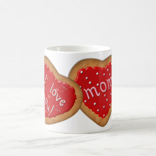 Valentines Cookies for Mum-Coffee Mug