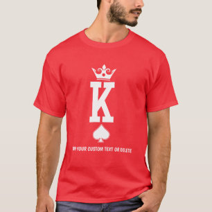 Valentines Couples Funny Valentines King T-Shirt