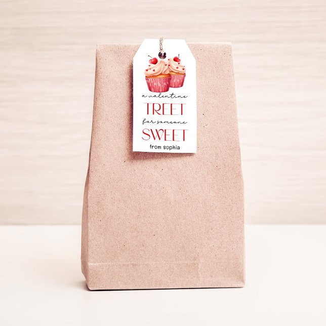 Valentines Cupcake Tag (Creator Uploaded)