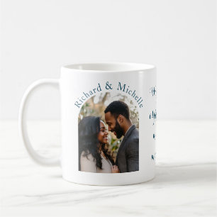 Valentines Custom Photo Names and Love Quote Coffee Mug