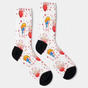 Valentine's Day 2025: Cute and Playful Angels 👼❤️ Socks