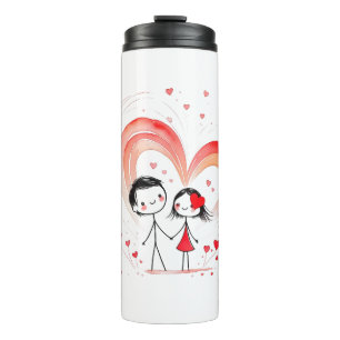 Valentine's Day 2025 Thermal Tumbler