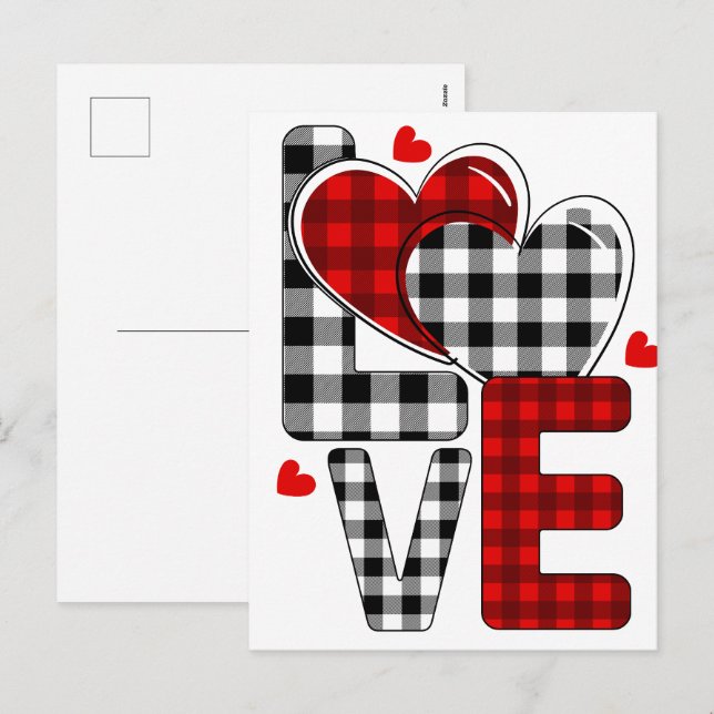 Valentines Day 2026: Celebrate Love in Style  Holiday Postcard (Front/Back)