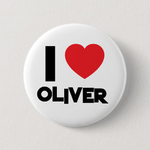 VALENTINE'S DAY 6 CM ROUND BADGE