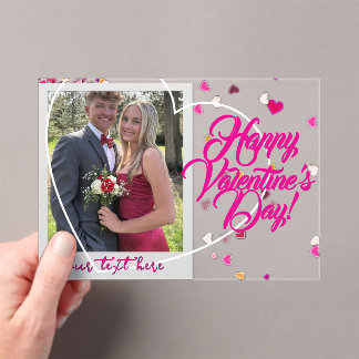 Valentine's Day  Acrylic Invitations