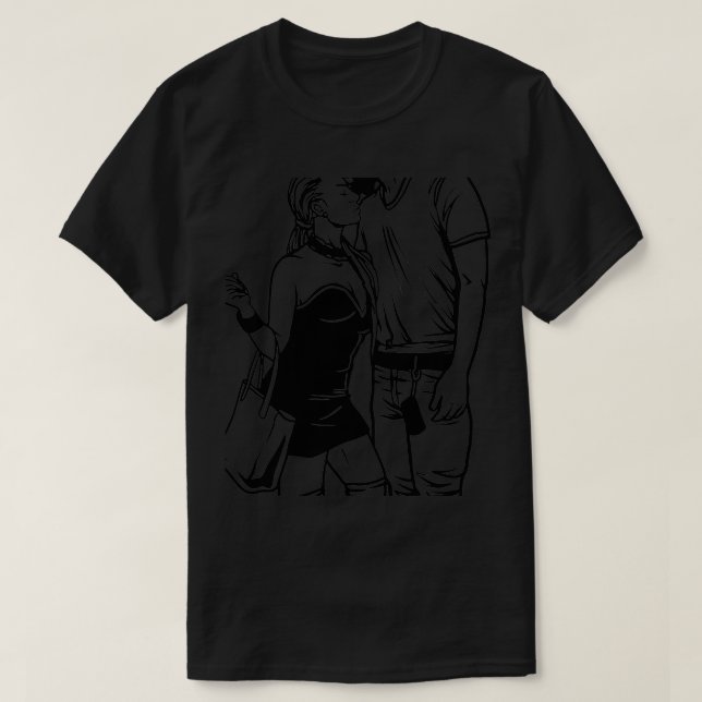 Valentine's Day Adult Fun Couple Cute Single Men W T-Shirt (Design Front)