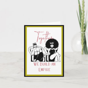 Valentine's Day - African American Couple Card