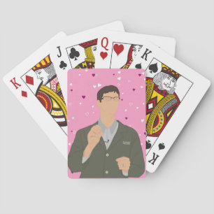 Valentines Day Algae Playing Cards