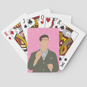 Valentines Day Algae  Playing Cards