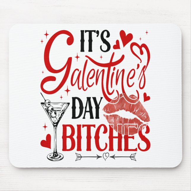 Valentines Day American Sign Love You Hand Sign He Mouse Pad (Front)