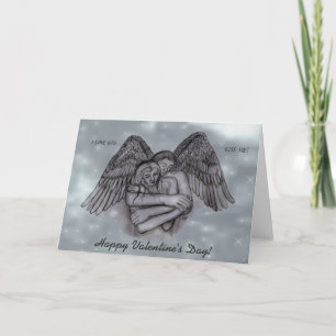 Valentine's Day - Angel Eros in LOVE Holiday Card