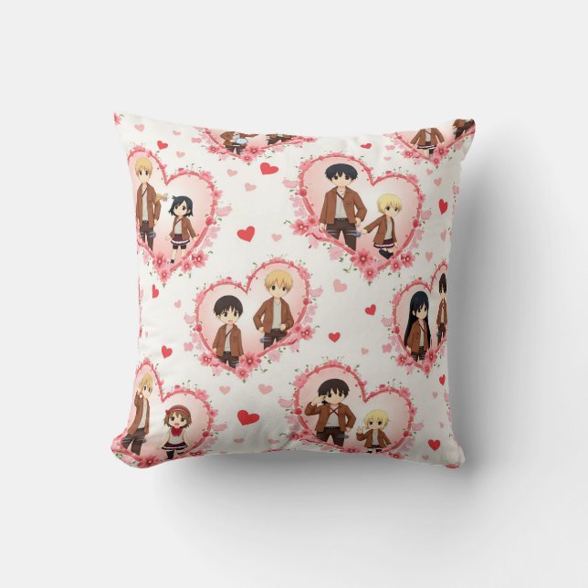 VALENTINE'S DAY ANIME CUSHION (Front)
