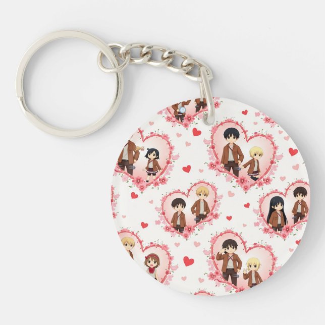 VALENTINE'S DAY ANIME KEY CHAIN (Front)