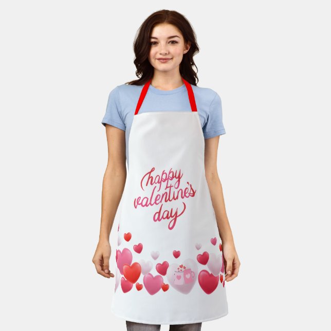 Valentine's Day Apron (Worn)