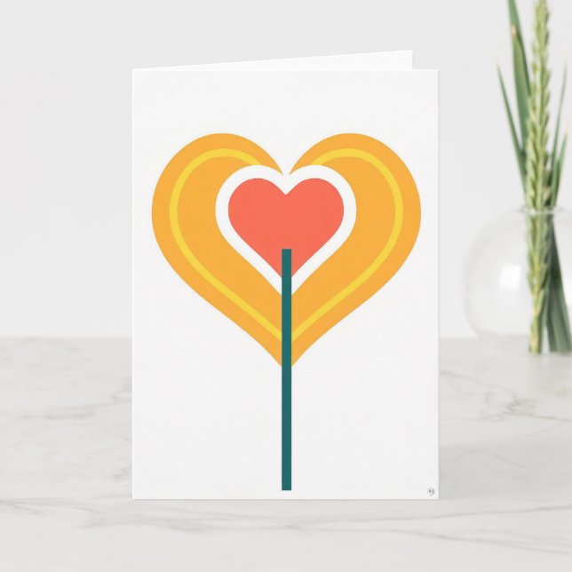Valentine's Day Art Card (Front)