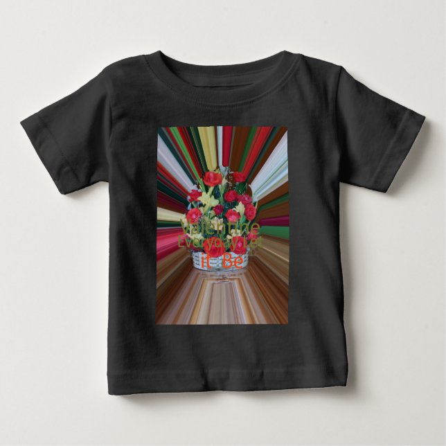 Valentine's Day Art Print Baby T-Shirt (Front)