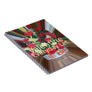 Valentine's Day Art Print Notebook