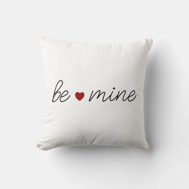 Valentine's Day Be Mine Farmhouse Cushion (Front)