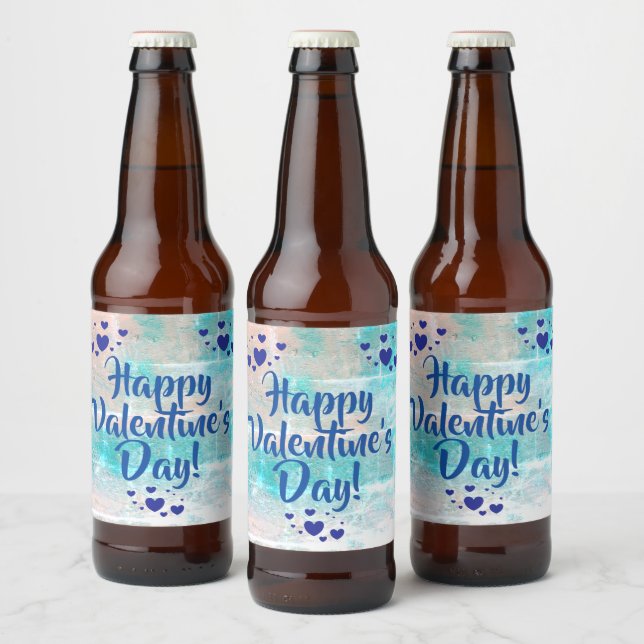 Valentine's Day beer labels by dalDesignNZ (Bottles)