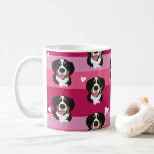 Valentines Day Bernese Mountain Dog  Coffee Mug