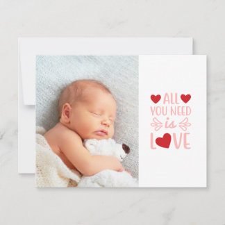 Valentines Day Birth Announcement