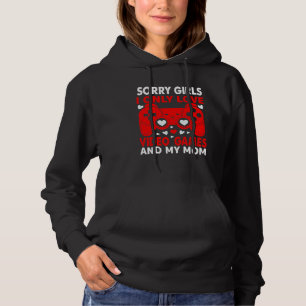 Valentines Day boys kids girls son Video Games gam Hoodie