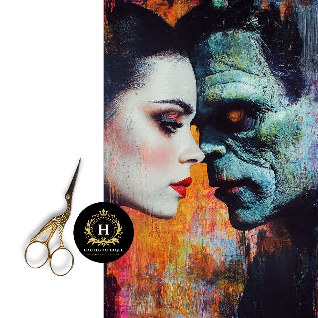 Valentines Day Bride of Frankenstein  Tissue Paper (Creator Uploaded)