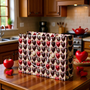 Valentine's Day Candy Hearts Gift Bag