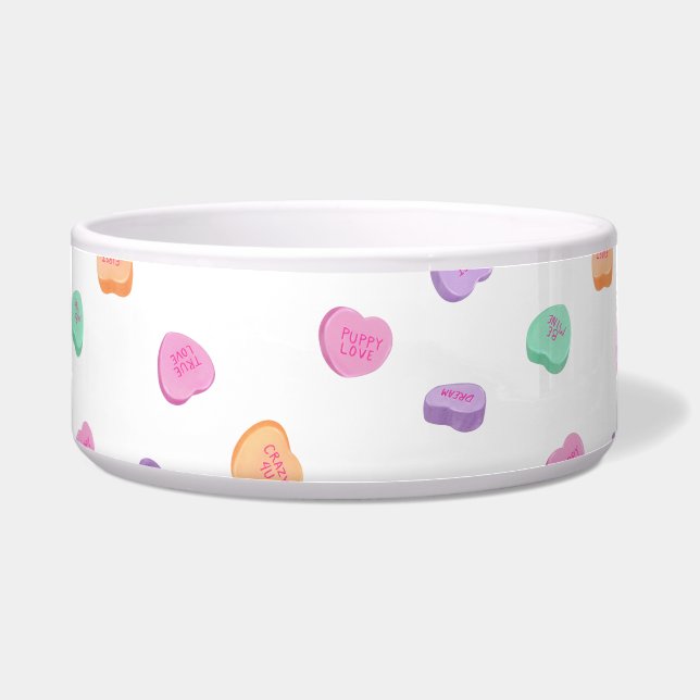 Valentines Day Candy Hearts Pattern (Front)