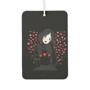 valentines day car air freshener