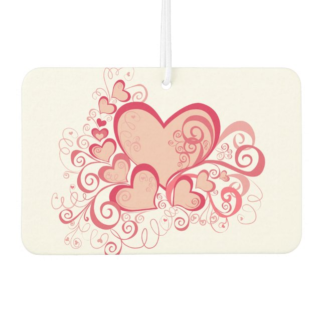 Valentine's Day Car Freshener (Front)