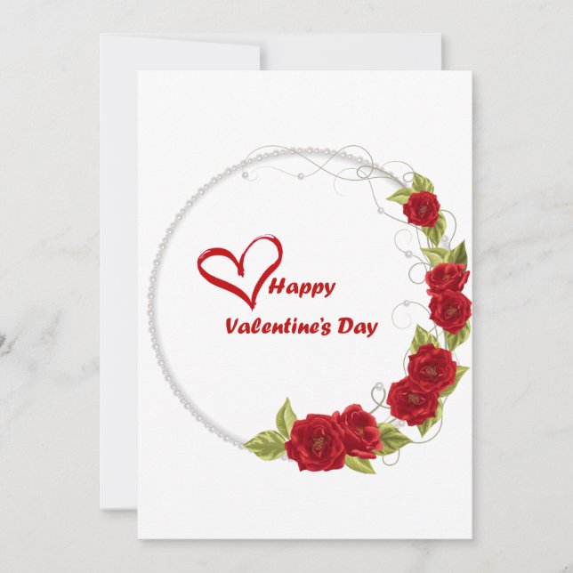 Valentine's day card (Front)