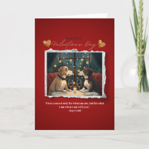 Valentine's Day Card-Blank inside Holiday Card