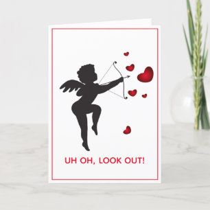 Valentine's Day Card-Cupid Holiday Card