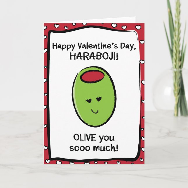 Valentine's Day Card for Haraboji (Front)