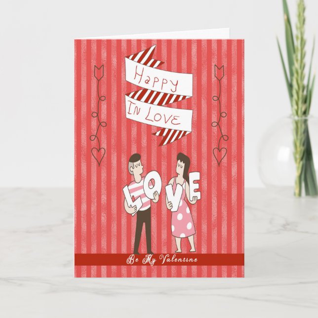 Valentine's Day Card for Middle Age Couple (Front)