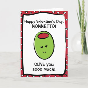 Valentine's Day Card for Nonnetto