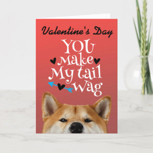 Valentine's Day card...from your Akita Holiday Card