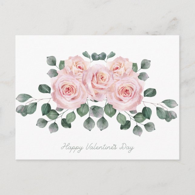 Valentine's Day Card "Happy Valentine's Day" (Front)