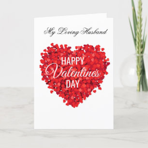 Valentine's Day Card-My Loving Husband Holiday Card