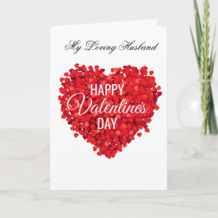 Valentine's Day Card-My Loving Husband Holiday Card