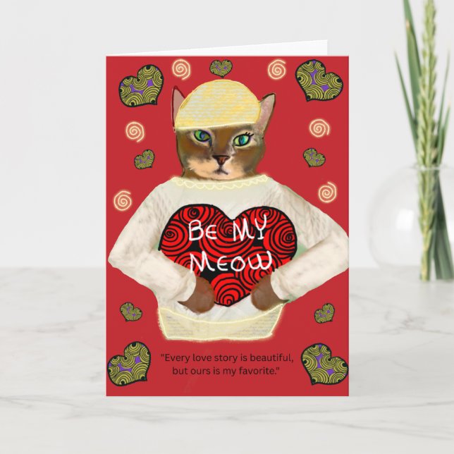 Valentine's Day Card With Sophie (Front)