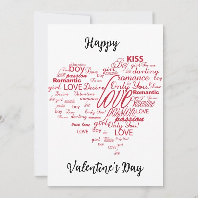 Valentine's Day cards (Front)
