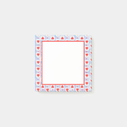 Valentine's Day Cards Tie Dye Notes