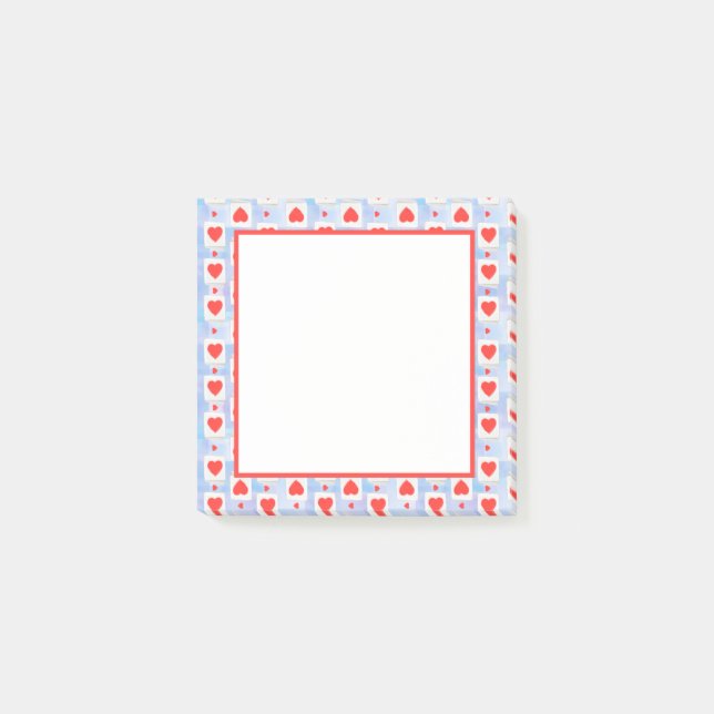 Valentine's Day Cards Tie Dye Notes (Front)