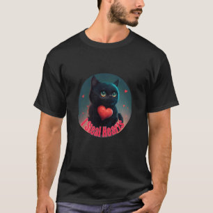Valentines Day Cat I Steal Hearts Men Women Kids T-Shirt