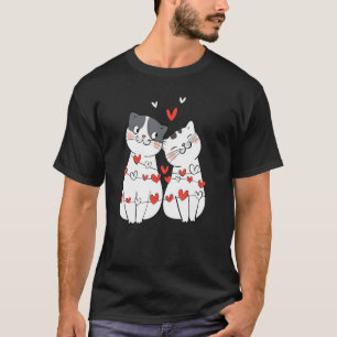 Valentine's Day Cat    Women Men Kid T-Shirt