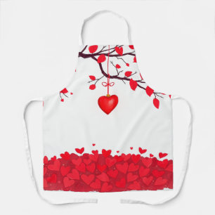 Valentine's Day celebration of Love Apron