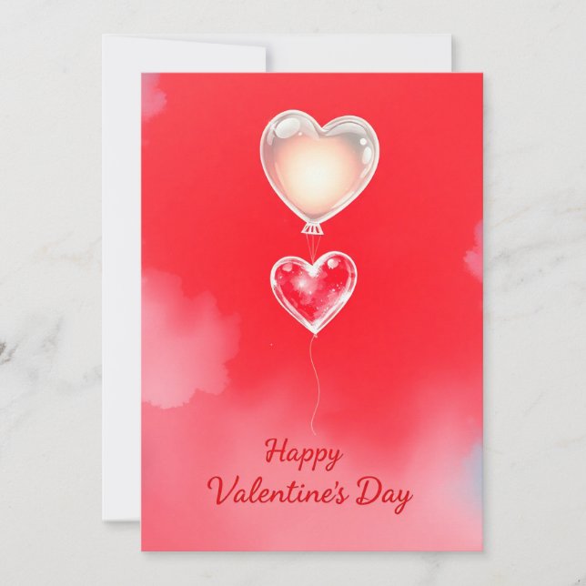 Valentine's Day celebration of Love Invitation (Front)