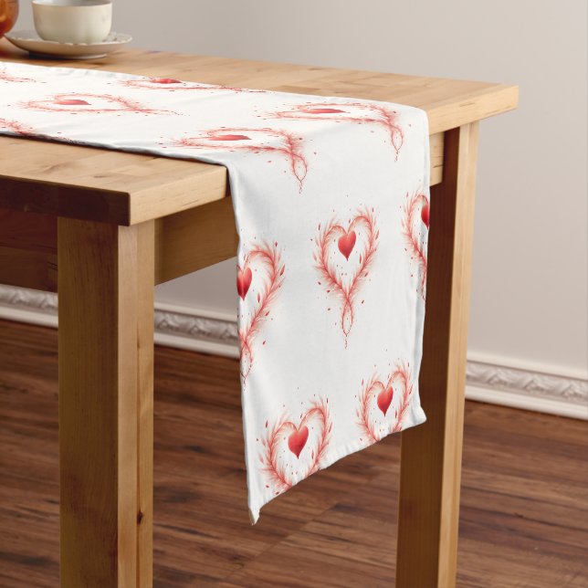 Valentine's Day celebration of Love  Short Table Runner (In Situ)